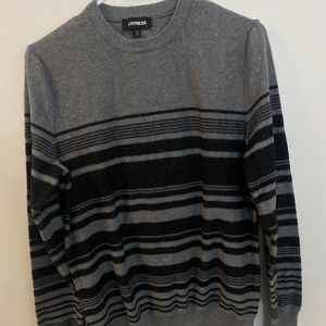 Black and Grey Express sweater